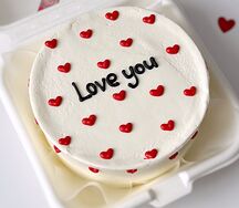 Бенто-торт на день рождения или годовщину Love you