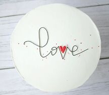 Бенто-торт Love