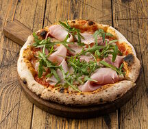 Мини-пицца с тамбовским окороком