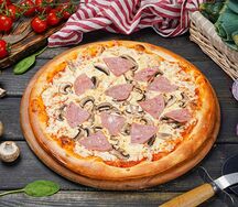 Ветчина и грибы