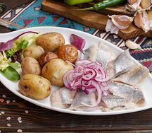 Сельдь по-домашнему