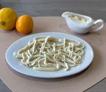 Кальмар с майонезом