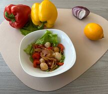 Жареный гребешок