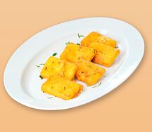 Панир Пакора (жареный домашний сыр)