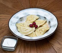 Вареники с вишней