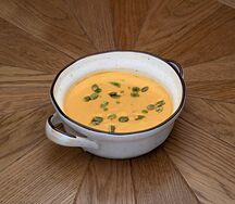 Суп Карри из печёной моркови 