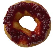 Пончик с вишней