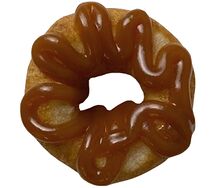 Пончик с карамелью