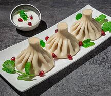 Хинкали с бараниной