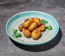 Картофель беби на углях