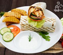 Шаверма с картошкой