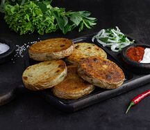 Картофель на мангале