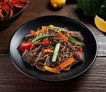 Соба с говядиной