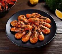 Креветки магаданские отварные