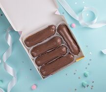Подарочный набор шоколадных эклеров 5шт