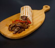 Шаверма с куриными желудками 