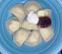 Вареники с творогом 