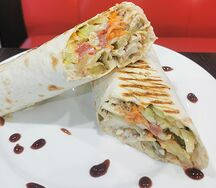 Шаурма двойная в лаваше