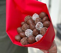 Клубничный букет №13