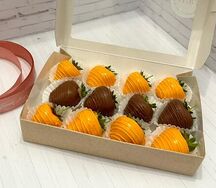 12 клубник в шоколаде №1