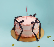 Торт Подарочный Бантики для девочки 2 кг