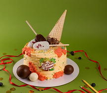 Торт подарочный Поздравляем С днём знаний