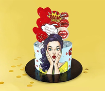 Торт Подарочный для девушки 2 кг