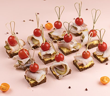 Набор канапе с бужениной