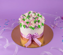 Торт Подарочный Букет тюльпанов