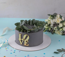 Торт Подарочный с эвкалиптом 2кг