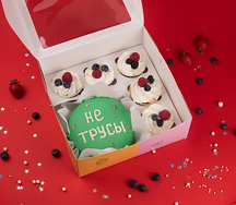 Бенто-торт с капкейками Не ТрУсы