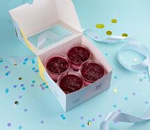 Подарочный набор трайфл мусс клубника/вишня 4шт