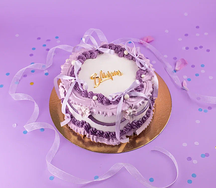 Торт Подарочный Лиловые бантики