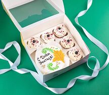 Бенто-торт с капкейками С Днем Учителя №2