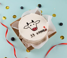 Бенто-торт 33 коровы