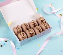 Подарочный набор макаронс сникерс 8шт