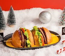 Бургер Блэк пэпэр Black Angus