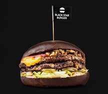 Бургер BBQ Black Angus двойной