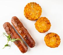 Колбаски гриль из мраморной говядины