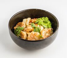 Лапша Wok с креветками