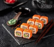 Калифорния с лососем