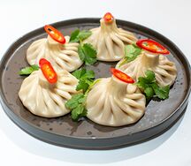 Хинкали с говядиной