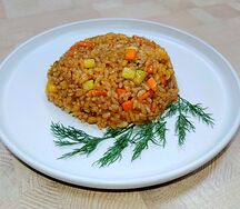 Тяхан с овощами