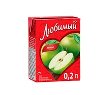 Сок Любимый Яблоко