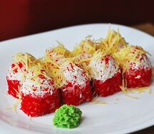 Креветка под сыром