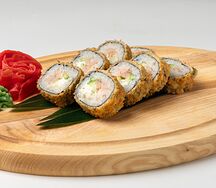 Горячий ролл Эби в темпуре