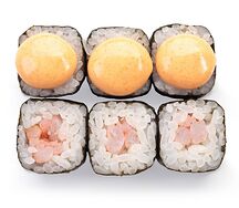 Маки-ролл спайси с креветкой