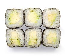 Маки-ролл с авокадо