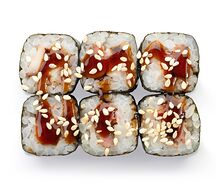 Маки-ролл с угрем