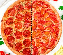 Пицца Микс Пепперони/Маргарита